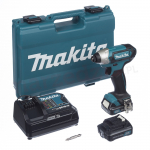 Smūginis suktuvas Makita TD110DSAE; 12 V; 2x2,0 Ah akum.