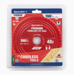 Pjovimo diskas Specialist+ LTW1904830-T; 190x30x1,0 mm; Z48; 5&deg;