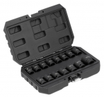 Smūginių sukimo galvučių komplektas Yato YT-10253; 1/2''; 10-27 mm; 15 vnt.