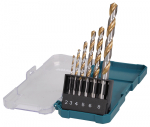 Grąžtų komplektas metalui Makita D-77241; 2-8 mm; 6 vnt.