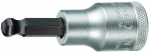 Galvutė su antgaliu Gedore 2663090; 1/2''; 14 mm; 60 mm
