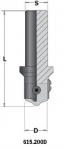 Furnitūros skylių grąžtas CMT; S=20 mm; D=20 mm