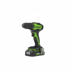 Suktuvas-gręžtuvas Greenworks GD24DD35K2; 24 V; 1x2,0 Ah akum.