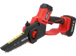 &Scaron;akų genėjimo grandininis pjūklas Yato YT-828133; 18 V; 1x2,0 Ah akum.; 176 mm juosta