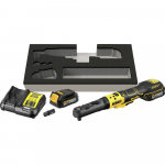 Akumuliatorinė terk&scaron;lė DeWalt DCF510E2G-QW; 102 Nm; 1/2''; 3/8''; 18 V; 1x1,7 Ah akum.
