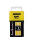 Kabės Stanley; 8 mm; 1000 vnt.; tipas H; galvanizuotos