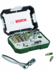 Galvučių su antgaliais rinkinys Bosch 2607017563; 26 vnt.