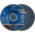 Vėduoklinis &scaron;lifavimo diskas Pferd SG PFF Power Steelox; 125 mm; Z60