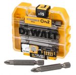 Sukimo antgalių komplektas DeWalt DT7912-QZ; PZ2; 50 mm; 15 vnt.