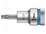 Sukimo galvutė Wera WE05003832001; TORX; 1/2''; 27x60 mm