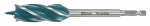 Spiralinis grąžtas medienai Makita E-26674; 1/4''; 22x165 mm