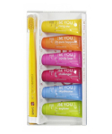CURAPROX Be You dantų pastų rinkinys su &scaron;epetėliu, ULTRA SOFT, 1 vnt.