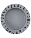 DESIGN LETTERS "Eat & Learn" vaiki&scaron;ka gili lėk&scaron;tė, Grey, 1 vnt.