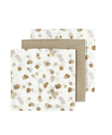 MEYCO BABY merliukas, Stains Sand, 70 x 70 cm, 3 vnt.