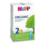 HIPP Organic 2 Ekologi&scaron;kas pieno mi&scaron;inys, 6-12 mėn., 300 g