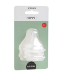 MININOR wide neck žindukas, nuo 6 mėn, 2 vnt.