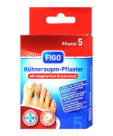 FIGO pleistrai nuo pūslių ant kojų pir&scaron;tų, 5 vnt.