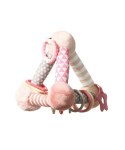 BABYONO edukacinis piramidės žaidimas, Pink, 1 vnt.
