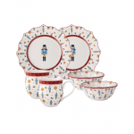 Pusryčių rinkinys dviem Villeroy & Boch Toy's Delight Nutcracker, 6 vnt.