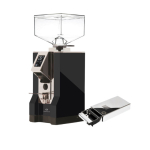 Eureka Mignon Silent Range Specialit&agrave; 16cr Black kavamalės ir tir&scaron;čių &scaron;alinimo dėžutės rinkinys
