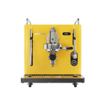 Sanremo Cube pusiau automatinis kavos aparatas, pro/namams - geltonas