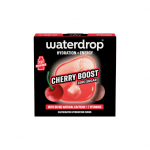 Waterdrop Microdrink Cherry Boost gėrimo kubeliai su kofeinu, 12 vnt.