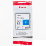 OEM kasetė Canon PFI-102 Cyan (0896B001)