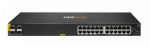 HPE Aruba Networking CX 6000 24p 10M/100M/1G Class4 PoE 4p SFP 1G 370W Switch Valdomas L3 Gigabit Ethernet (10/100/1000) Maitinimas per Eternetą (PoE) 1U