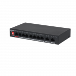 Dahua PFS3010-8ET-96-V2 10-uostis nenaudojamas stalinis jungiklis su 8 PoE uostais