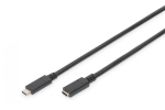 Digitus AK-300210-020-S USB kabelis USB 2.0 2 m USB C Juoda