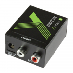 Techly IDATA SPDIF-3 DAC Skaitmeninis SPDIF/Koaksialinis į Analoginį RCA L/R Keitiklis