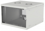 Network Cabinet - Wall Mount (Basic) - 6U - Usable Depth 500mm/Width 485mm - Grey - Flatpack - Max 50kg - Glass Door - 19" - Parts for wall installation (eg screws and rawl plugs) not included - Three
