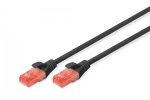 Digitus DK-1617-030/BL tinklo kabelis Juoda 3 m Cat6 U/UTP (UTP)