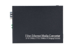 Extralink SEDIR FIBER ETHERNET MEDIA CONVERTER 1X SFP 1GB 1X RJ45 1GB - MC220 - Converter - Glasfaser (LWL) tinklo medijos keitiklis Vidinis 1000 Mbit/ai 1 nm Juoda