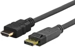 Vivolink PRODPHDMI4K1.5 vaizdo kabelio adapteris 1,5 m DisplayPort HDMI Juoda