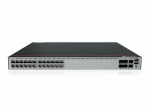Huawei CloudEngine S5735-L24PN4XE-A-V2 tinklo komutatorius Valdomas L3 Gigabit Ethernet (10/100/1000) Maitinimas per Eternetą (PoE) 1U Juoda, Sidabras