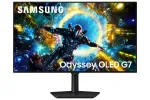 Samsung G73SH kompiuterio monitorius 81,3 cm (32") 3840 x 2160 pikseliai 4K Ultra HD OLED Juoda