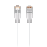 Ubiquiti UACC-Cable-Patch-EL-0.15M-W-24 UniFi pletena laidą su skaidriu gaubtu RJ45 ir Etherlighting palaikymu, kai derinama su UniFi Pro Max jungikliu, 0,15 m, balta, 24 vnt. pakuotėje.