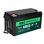 Green Cell Cube AGM VRLA IP54 12V 65Ah be priežiūros akumuliatorius vejapjovėms, motoroleriams, valtims ir neįgaliųjų vežimėliams