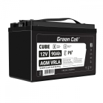 Green Cell Cube AGM VRLA IP54 12V 90Ah be priežiūros akumuliatorius motorhome'ams, fotovoltinėms sistemoms, saulės kolektoriams ir valčių reikmėms