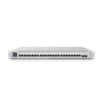 Ubiquiti Networks USW-ENTERPRISE-24-POE tinklo komutatorius Valdomas L3 Gigabit Ethernet (10/100/1000) Maitinimas per Eternetą (PoE) Sidabras