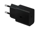 Samsung 15W USB-C maitinimo &scaron;altinis su kabeliu, juodas