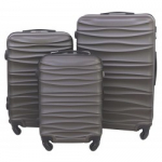 Didelis plastikinis lagaminas Gravitt 117 D Pilkas (DK Grey)