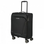 Mažas medžiaginis lagaminas Travelite JetPack 4w-M Juodas