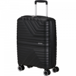 Mažas lagaminas American Tourister FlyTwist M juodas (Shadow Black)