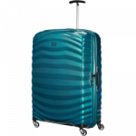 Labai didelis plastikinis lagaminas Samsonite Lite-Shock LD Mėlynas (Petrol Blue)