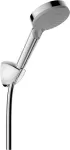 Du&scaron;o galvutė Hansgrohe Vernis Blend 2jet su laikikliu ir žarna, chromas, 26278000