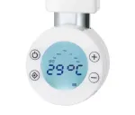 Kaitinimo elementas (tenas) Ecoradco Sigma su ekranėliu, su laidu į rozetę, baltas 400 W