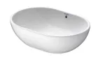 Praustuvas DURAVIT FOSTER 50x35cm, baltas su WG, 03355000001