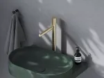 RV 015.60CH Praustuvo mai&scaron;ytuvas 375 mm be dugno vožtuvo, spalva champagne